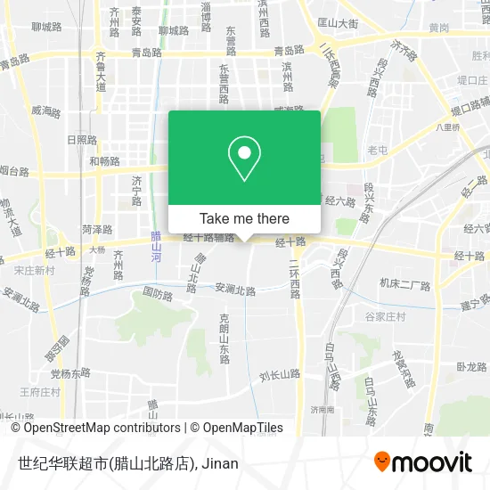 世纪华联超市(腊山北路店) map