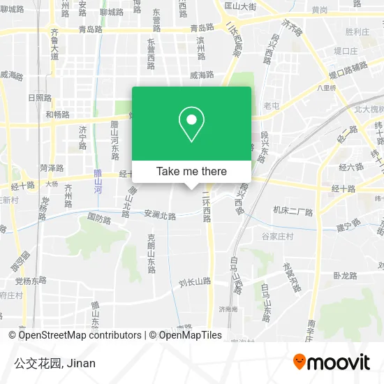 公交花园 map