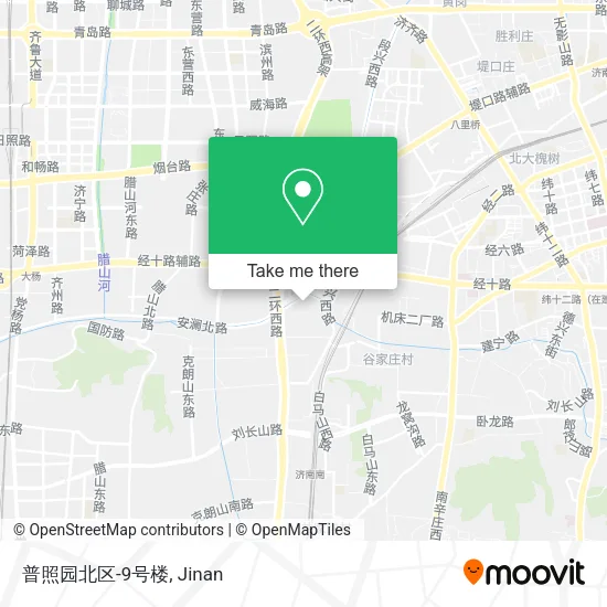 普照园北区-9号楼 map