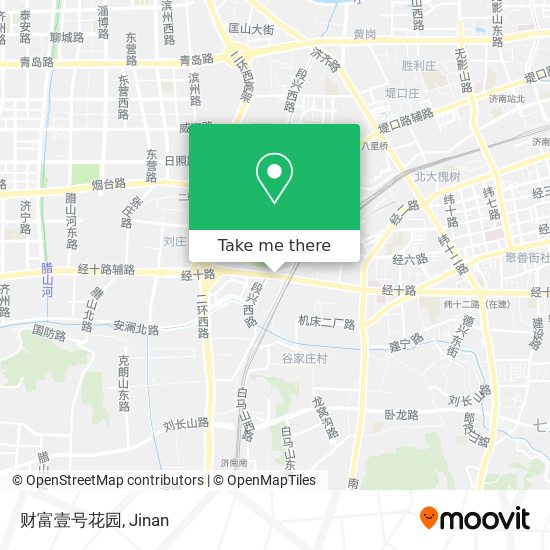财富壹号花园 map