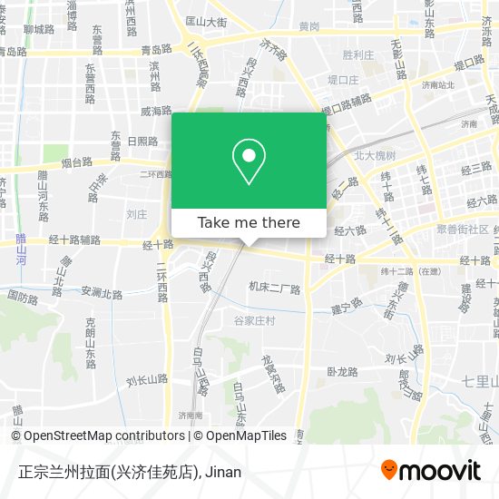 正宗兰州拉面(兴济佳苑店) map