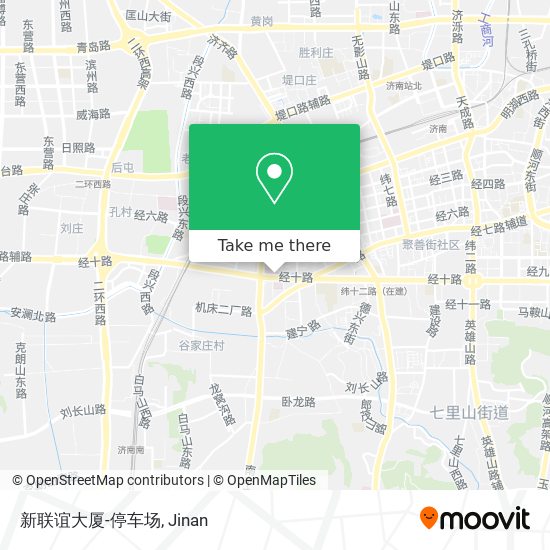 新联谊大厦-停车场 map