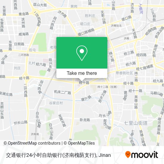 交通银行24小时自助银行(济南槐荫支行) map