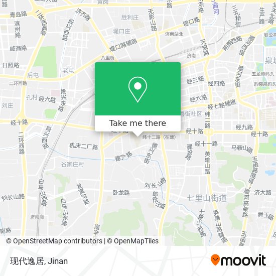 现代逸居 map