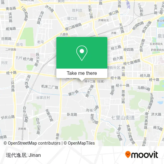 现代逸居 map