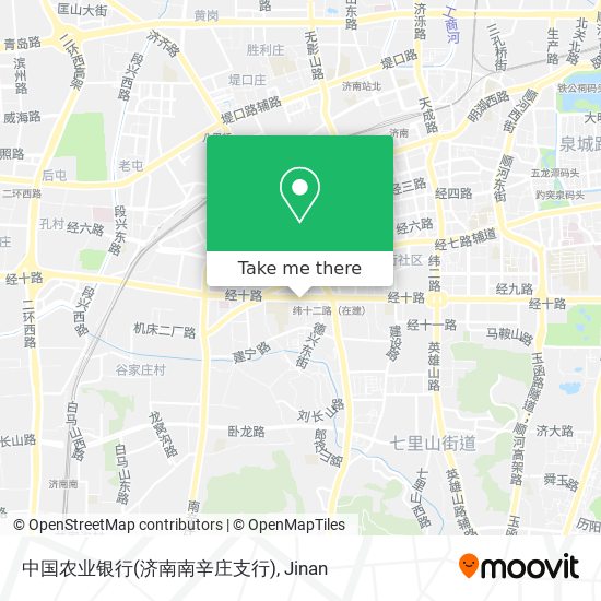 中国农业银行(济南南辛庄支行) map