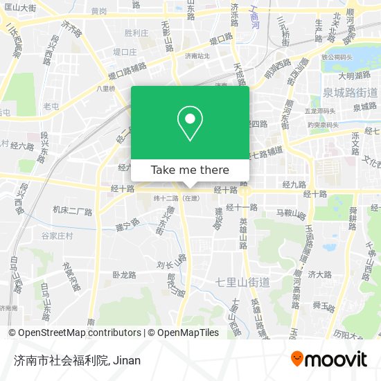 济南市社会福利院 map