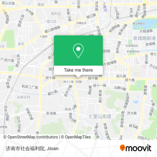 济南市社会福利院 map