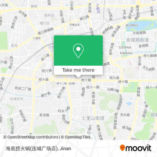 海底捞火锅(连城广场店) map