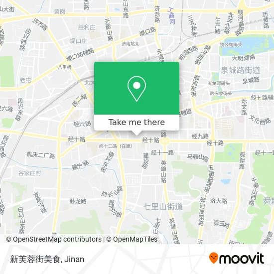 新芙蓉街美食 map