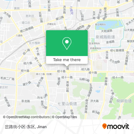 岔路街小区-东区 map