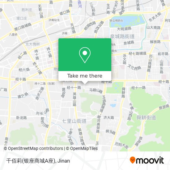千佰莉(银座商城A座) map