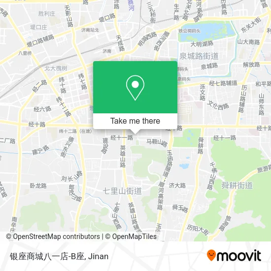 银座商城八一店-B座 map