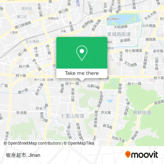 银座超市 map
