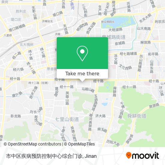 市中区疾病预防控制中心综合门诊 map
