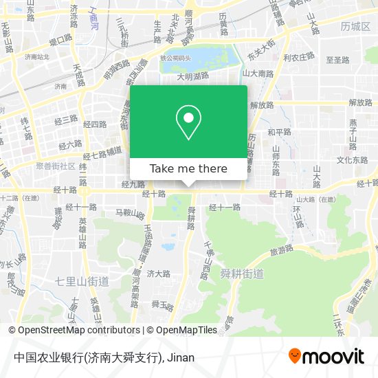 中国农业银行(济南大舜支行) map