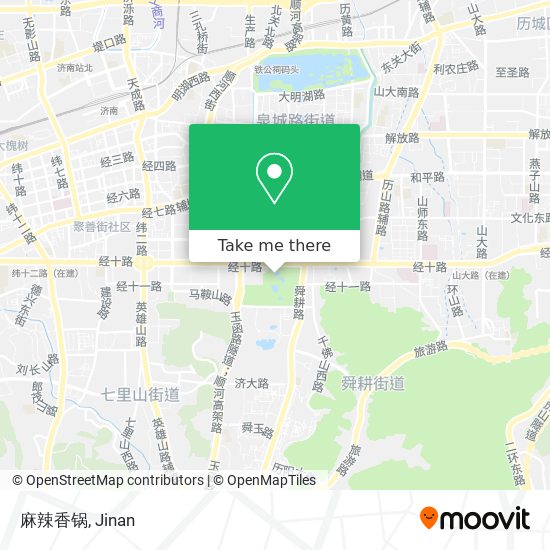 麻辣香锅 map