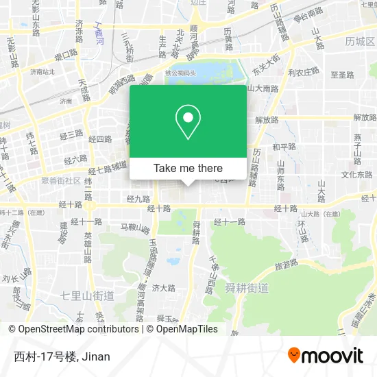 西村-17号楼 map