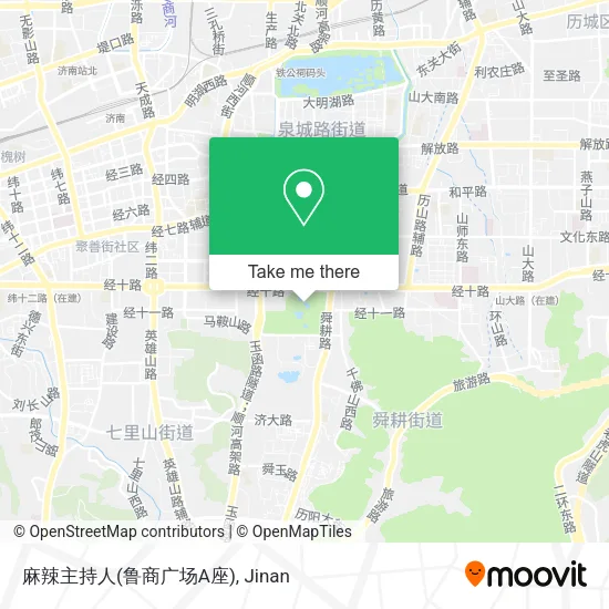 麻辣主持人(鲁商广场A座) map