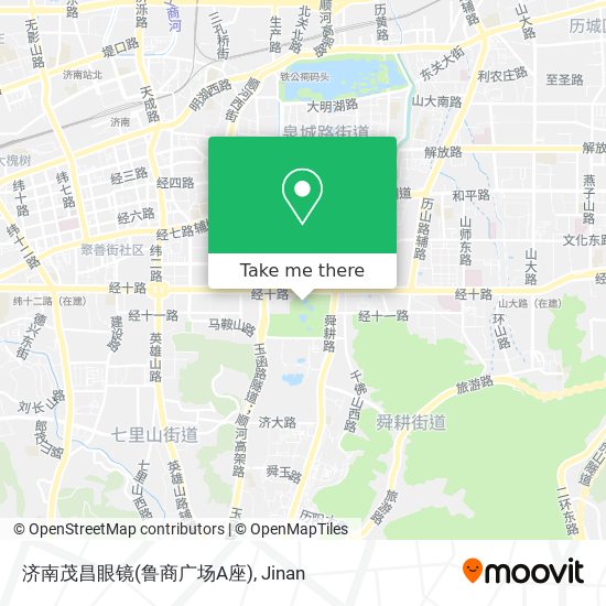 济南茂昌眼镜(鲁商广场A座) map