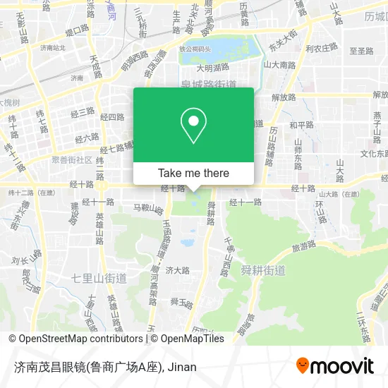 济南茂昌眼镜(鲁商广场A座) map
