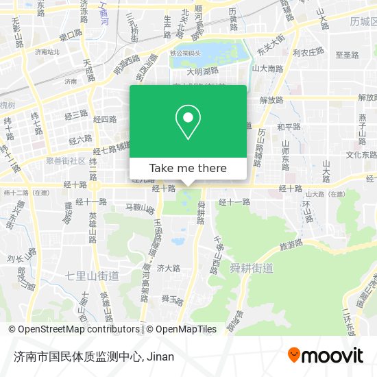 济南市国民体质监测中心 map