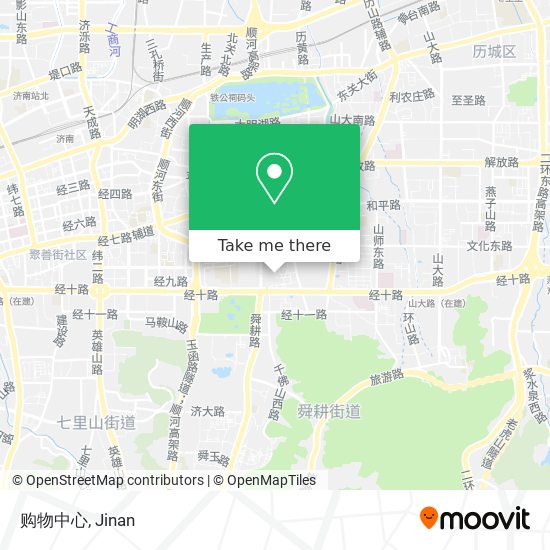 购物中心 map
