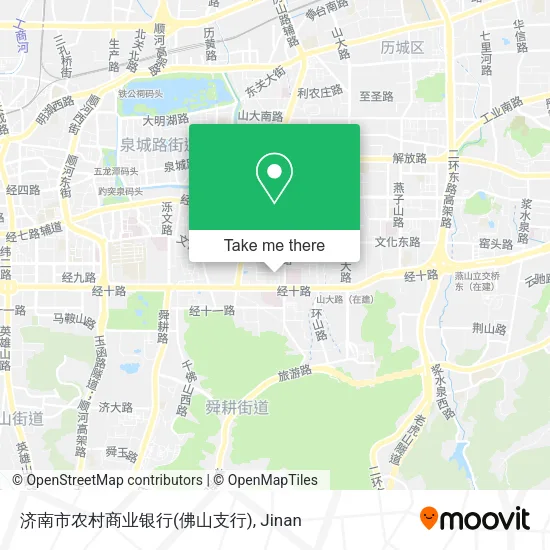 济南市农村商业银行(佛山支行) map