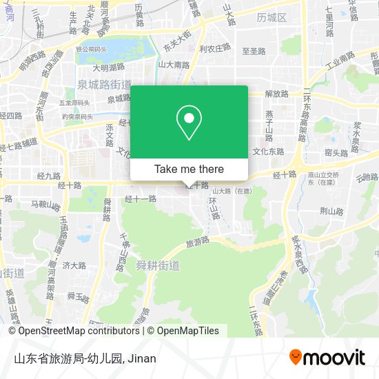 山东省旅游局-幼儿园 map