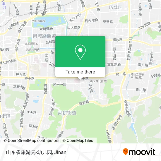 山东省旅游局-幼儿园 map