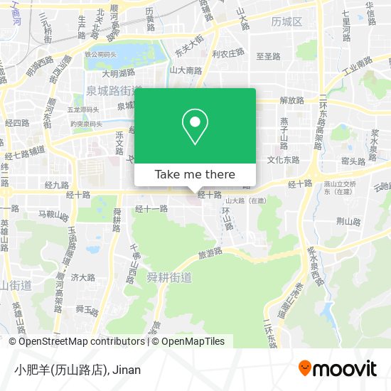 小肥羊(历山路店) map