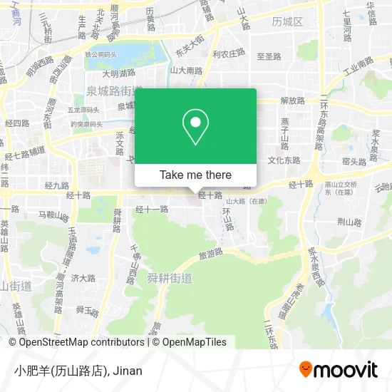 小肥羊(历山路店) map