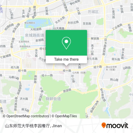 山东师范大学桃李园餐厅 map