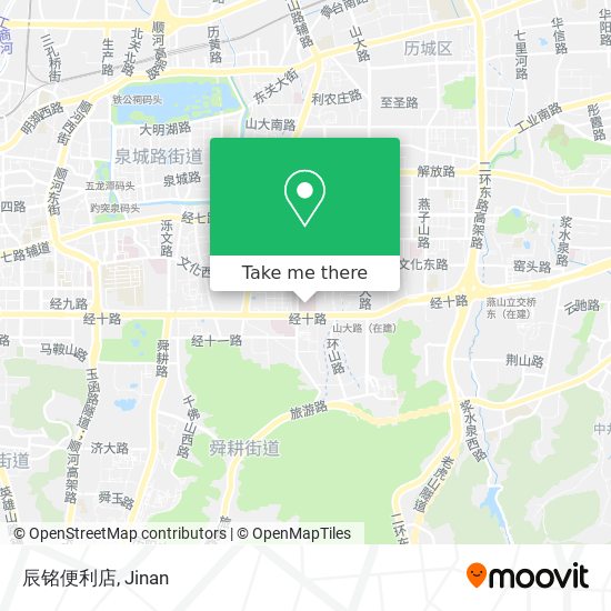辰铭便利店 map