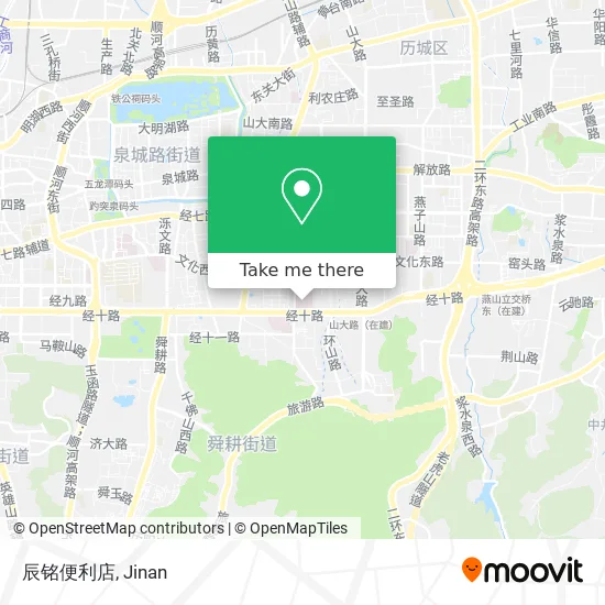 辰铭便利店 map