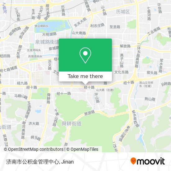 济南市公积金管理中心 map
