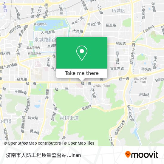 济南市人防工程质量监督站 map