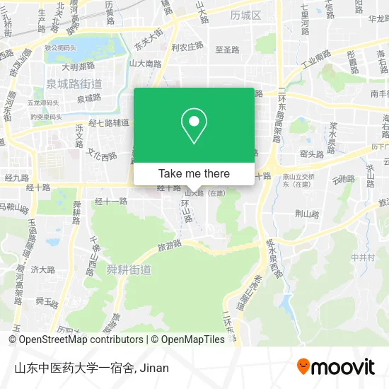 山东中医药大学一宿舍 map