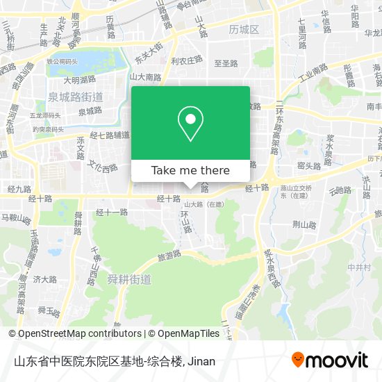 山东省中医院东院区基地-综合楼 map