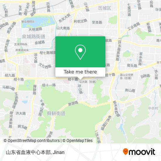山东省血液中心本部 map