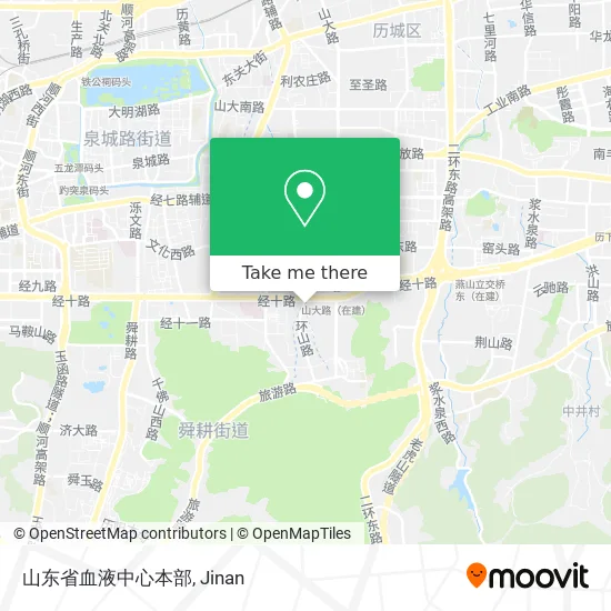 山东省血液中心本部 map