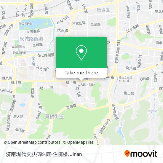 济南现代皮肤病医院-住院楼 map