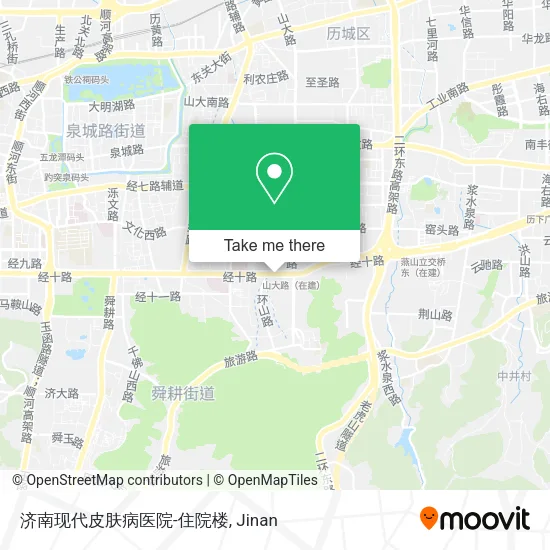 济南现代皮肤病医院-住院楼 map