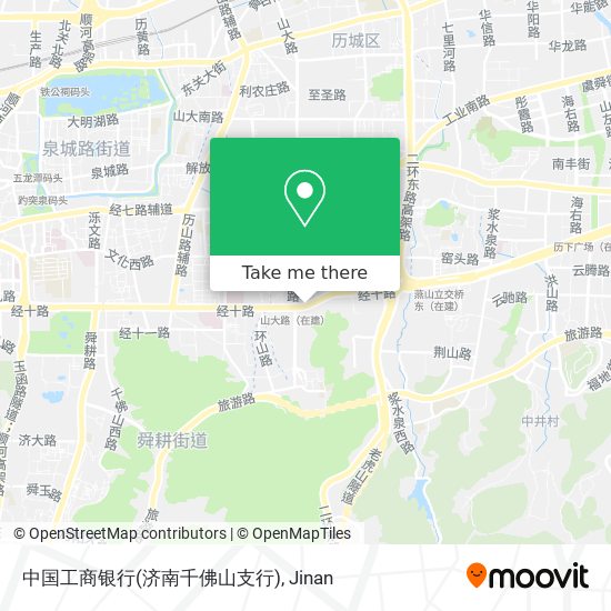 中国工商银行(济南千佛山支行) map