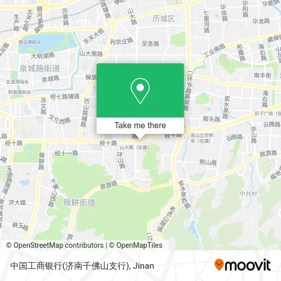中国工商银行(济南千佛山支行) map