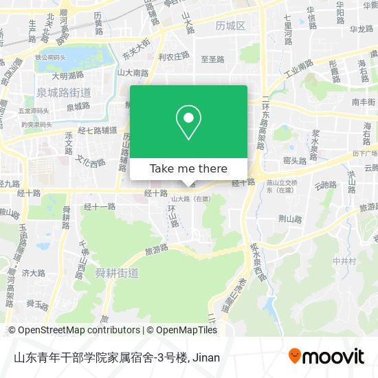 山东青年干部学院家属宿舍-3号楼 map