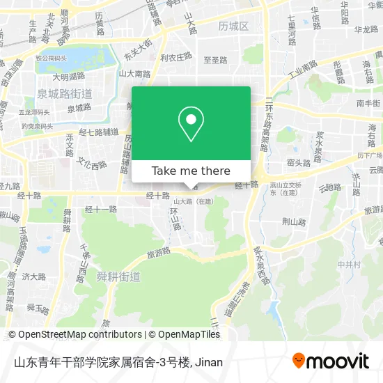 山东青年干部学院家属宿舍-3号楼 map