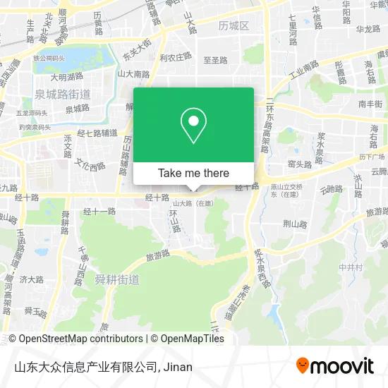 山东大众信息产业有限公司 map