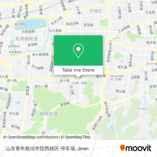 山东青年政治学院西校区-停车场 map
