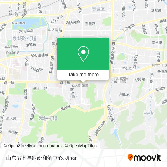 山东省商事纠纷和解中心 map